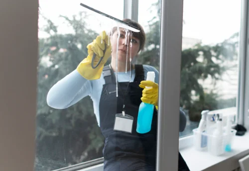 Nettoyage de vitres intérieures et extérieures à Lalandusse